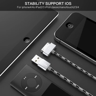 Cabo iPhone 30 Pin PZOZ: Carregue Rápido e Sincronize! - imagem 4