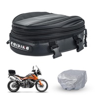 Bolsa Traseira Moto 15L Impermeável Couro Sintético - Aventura e Praticidade - imagem 1