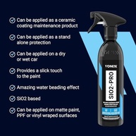 Vonixx SiO2-PRO 500ml: Manutenção Premium para Vitrificadores Automotivos - imagem 5