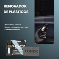 Kit Vitrificação Vonixx - V-Plastic, V-Paint, V-Light + Selante Sio2 Pro - imagem 4