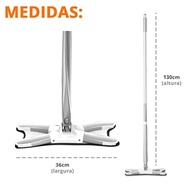 Rodo Mop Twist - Esfregão Giratório Lava e Seca com Sistema de Extrusão - imagem 3