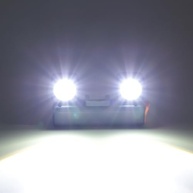 Spray de Tinta com Iluminação LED Recarregável – Sistema de Luz para Pistola de Pintura 2 Cores e 2 Níveis de Brilho | Ideal para Pintura Automotiva e Residencial | ABS Branco/Azul 103g - imagem 5