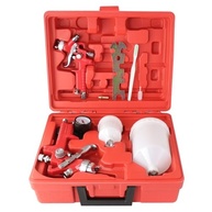 Conjunto de Pistola de Pintura HVLP com 2 Unidades - Sistema de Gravidade para Pintura Automotiva, Móveis e Modelismo - imagem 4