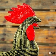 Galo do Vento em Alumínio Fundido Decorativo para Fazenda ou Sítio - Grande - imagem 5