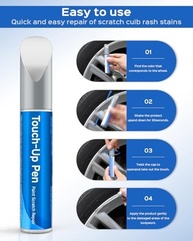 Tinta de Retoque Siver Wheel para Ford - Repare Arranhões nas Rodas com Facilidade - imagem 5