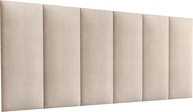 Cabeceira Imperial Estofada Queen Size Areia 1,60m - Design Sofisticado e Conforto Premium - imagem 1