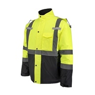 Jaqueta Hi-Vis Sj411qb Class 3 Economy Parka With Quilted Lining Radiansadulto-unissex - imagem 2