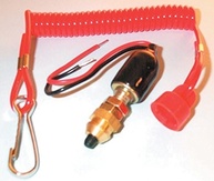 SPI Interruptor de Amarração Vermelho para Snowmobile Ski-Doo Mini Z120 (1998-2008) - Segurança e Performance - imagem 1