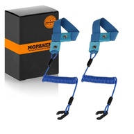 Kit 2 Cordões de Segurança para Yamaha Jet Ski e Moto Aquática MOPASEN (Azul) - imagem 1
