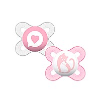 Chupeta Start Girls MAM: 2 Unidades com Tecnologia SkinSoft - imagem 2