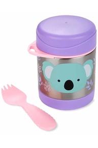 Pote Térmico Skip Hop Zoo Koala Rosa com Talher Embutido - 325ml - imagem 1