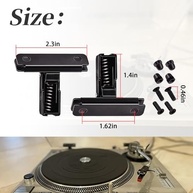 Dobradiças de Proteção Contra Poeira para Technics SL1200 MKII/MK II (45°) - Kit 2 Peças - imagem 4