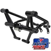 Protetor Stunt Race FZ-15 2025+ Slider Motor e Carenagem - Preto Brilho - imagem 4