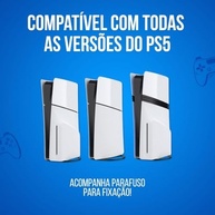 Suporte Vertical PlayStation 5 - Base Estável e Moderna para PS5 Fat, Slim e Pro - imagem 3