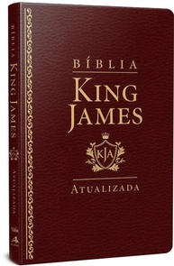 Bíblia King James Atualizada Slim Vinho | KJA - Edição Clássica e Compacta - imagem 1