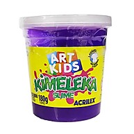 Slime Kimeleka Violeta 180g: Diversão Criativa! - imagem 1