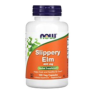 Slippery Elm 400mg Now Foods: Bem-Estar Natural - imagem 1