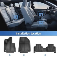 Tapetes SMABEE TPE para Volvo EX30 2024 2025: Proteção Completa e Estilo Interior - imagem 4