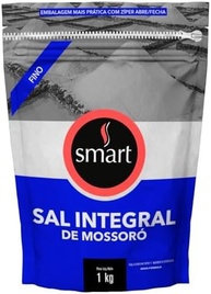 Sal Marinho Integral de Mossoró Fino Smart 1kg - imagem 3