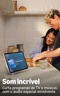 Amazon Echo Show 11 - Smart Display 11" Full HD com Áudio Espacial e Controle Casa Inteligente - imagem 4