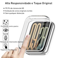 2Peças Capas Protetor de Tela Compatível com Xiaomi Smart Band 9 Pro,Capa Protetora Bumper Case de TPU para Xiaomi Mi Smart Band 9 Pro - imagem 4