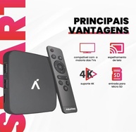 Smart TV Box Aquário STV-3000 Plus: Transforme Sua TV com Android 11 e Wi-Fi Dual Band - imagem 5