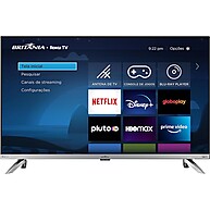 Smart TV Britânia 32” HD com Roku: Entretenimento Total em Casa - imagem 1