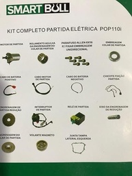 Kit Partida Elétrica Completo Smartbull para Honda Pop 110 - Liberdade e Conveniência! - imagem 3