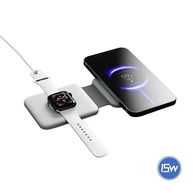 Carregador Wireless 2 em 1: Celular + Smartwatch - imagem 3