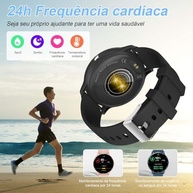 Relógio Smartwatch Esportivo: Monitor de Saúde, GPS e Notificações - Seu Aliado Perfeito! - imagem 5