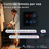 Interruptor Inteligente WiFi 6 Gangues SMATRUL - imagem 2