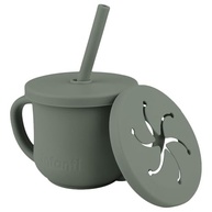Copo de Silicone com Canudo Infanti Snack Piccolo - Seguro e Prático para Crianças - imagem 2