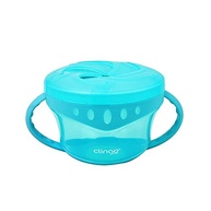 Porta-Snacks Inteligente Azul Clingo - Prático e Seguro para Crianças - imagem 2