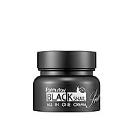 Farmstay Black Snail All In One Cream 100ml – Hidratação e Elasticidade em um Só - imagem 2