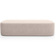 Puff Decorativo Doha 140cm Bege: Conforto e Estilo em Um Só - imagem 2