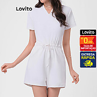 Lovito Macacão Feminino Curto: Conforto e Estilo em Um Só - imagem 2
