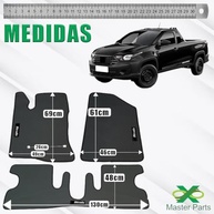Tapete de Borracha Strada 2020-2025 Traseiro Inteiriço: Proteção e Estilo Sob Medida - imagem 4
