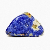 Pedra Sodalita Rolada 3cm a 4cm - Proteção e Equilíbrio Energético com Cristal Natural - imagem 2