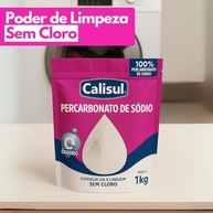 Percarbonato de Sódio 1Kg - Tira Manchas Puro e Biodegradável para Roupas e Limpeza Profunda - imagem 3