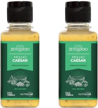 2 UND MOLHO PARA SALADA VEGANO SEM SÓDIO SABOR CAESAR 150ML ZERO SÓDIO - imagem 1
