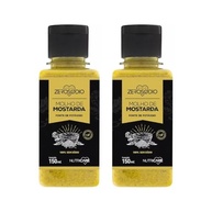 MOLHO DE MOSTARDA 100% SEM SÓDIO VEGANO SEM GÚTEN ZERO SÓDIO 150ML - 2 UND - imagem 1