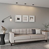 Sofá 3 Lugares Alive: Conforto e Estilo! - imagem 1