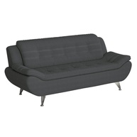 Sofá 3 Lugares Cinza: Conforto e Estilo! - imagem 1