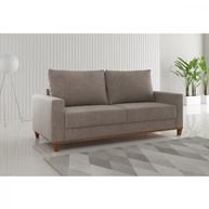 Sofá 3 Lugares Linho: Conforto e Estilo - imagem 1