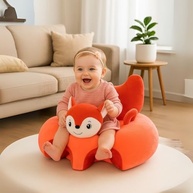 Assento Bebê Almofada Sofá Antialérgico com Enchimento - Raposa - imagem 3