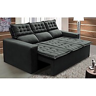 Sofá Cama 3 Lugares inBox Slim: Conforto e Praticidade! - imagem 1