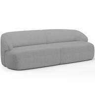 Sofá Curvo Orgânico 3 Lugares: Conforto e Estilo - imagem 1
