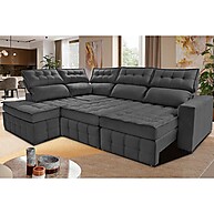 Sofá de Canto Retrátil Nobre: Conforto e Estilo! - imagem 1