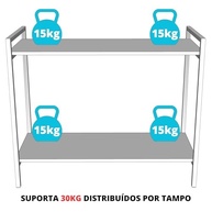 Mesa Lateral de Canto para Sofá com Design Industrial Moderno - imagem 4