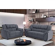 Sofá Moscou Cinza: Conforto e Estilo para sua Sala - imagem 1
